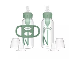 Dr. Browns Anti-Colic Options Transition Bottle To Sippy Starter Set BPA-Free 8