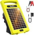 24 Hour Solar Electric Fence Charger 20 Miles fr Livestock & Predator Protection