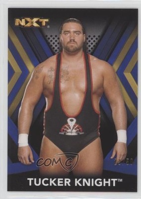 2017 Topps WWE NXT Roster Blue 23/50 Tucker Knight #33 3j2