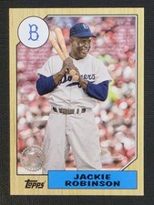 2022 Topps Series 1 - 1987 Topps Base 35th Anniversary Jackie Robinson #T87-69