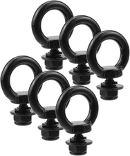 Lifting Shoulder Eye Bolts,6 Sets Eye Bolts with Nuts M8 Stainless Steel Machine