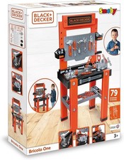 Smoby - Black+Decker - Banchetto Bricolo One - Giocattolo Fai da te per bambini