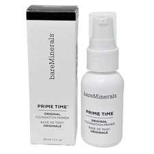 New Bare Minerals Prime Time Foundation Primer Full Size 1 oz/ 30 ml