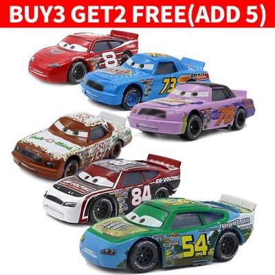 Disney Cars Digital Number Racers No.54 73 84 76 Diecast Model Toy Car ...
