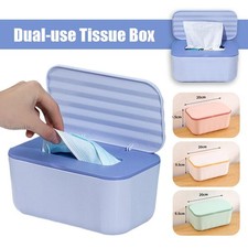 Wet Wipes Dispenser Tissue Box Holder Baby Wipes Storage Box For Home Office