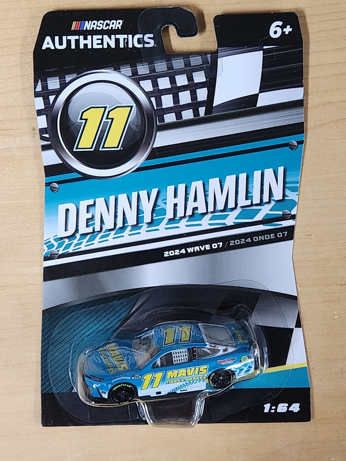 2024 Wave 7 Denny Hamlin Mavis Tire And Brakes 1/64 NASCAR