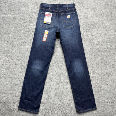 Carhartt FR Jeans Mens 31x36 Flame Resistant Rugged Flex Straight Fit BD5069-FRM