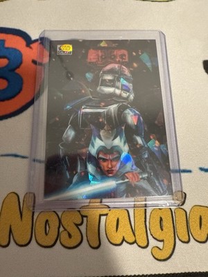 Ashoka Bo-Katan #53 Shattered /150 Atomic Refractor Parallel 2025 Galaxy Chrome