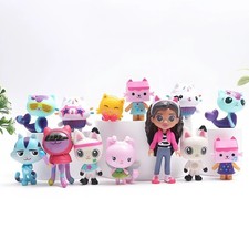 13pcs/set Gabby's Dollhouse Action Figure Cute Doll Collection Model Toys