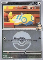 Larry's Dunsparce (Poke Ball) Reverse Holo #163/217 Ascended Heroes