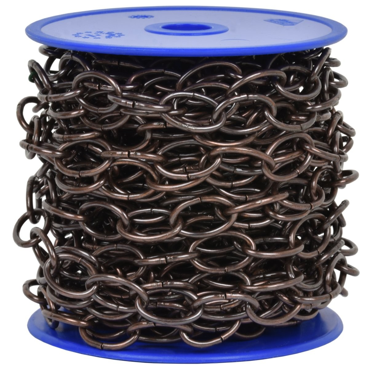 Catena Ovale Anticata 2mm per Restauro Lampadari - 10mt Bronzo