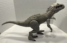 Jurassic World Large Gray Indominus Rex Lights  Sounds Tested Works Mattel