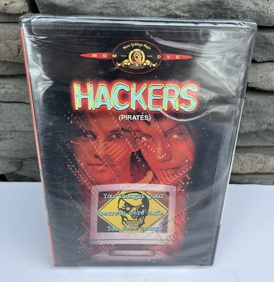 Hackers 1995 DVD Johnny Lee Miller Angelina Jolie Crime Thriller NEW