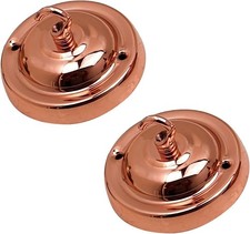 Ceiling Rose Hook Plate For Light Fitting Chandelier 105mm Dia Choose Finish