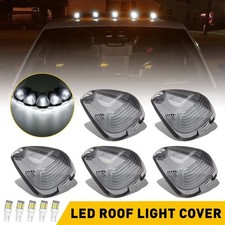 5pcs For 1999-2016 Ford F-250 F-350 F-450 White Roof Top Cab Lights Marker Light 5pcs For 1999-2016 Ford F-250 F-350 F-450 White Roof Top Cab Lights Marker Light