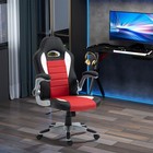 Office Chair Racecar Style Gaming High Back Executive Adjustable Swivel Seat