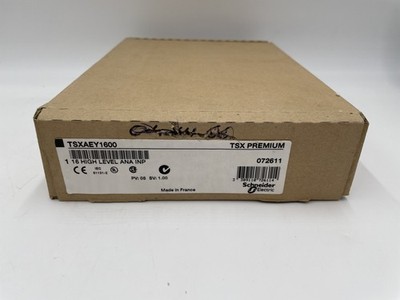 Modicon TSXAEY1600 Schneider Electric analog input module 16 inputs TSX AEY 1600