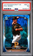 2023 BOWMAN DRAFT SAPPHIRE EDITION #BDC14 PAUL SKENES PSA 7