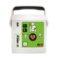 Smarty Saver Semi Automatic Defibrillator with Sturdy Defibrillator Case