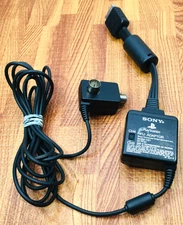 Sony Playstation RFU Adapter SCPH-1121 DC 5V PS1 PS2 Genuine Coax Cable Tested