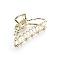 Image of NEW Womens Hair Clips Traditional Claw Clip Jaw Clamp Grip Strong Large Metal