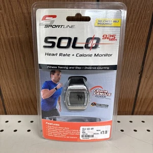 Sportline Solo 925 Dual Use Heart Rate Monitor Watch w/ Calorie Monitor-  NEW!