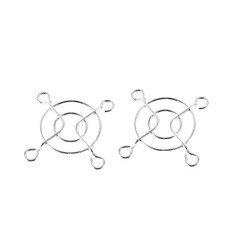 2 x Metal Wire Finger Guard Protect Grill for 40mm Computer PC Cooling Fan
