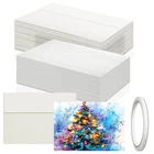 100 Sets Watercolor Cards With Envelopes 4x6 In 140 lb 300 GSM Paper Postcard