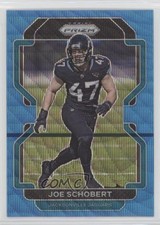 2021 Panini Prizm Blue Wave Prizm 4/199 Joe Schobert #17 s3g