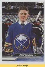 2023 Upper Deck Extended Series Speckled Rainbow Foil Zach Benson #739 READ 0sp6