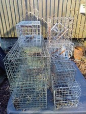 3 x MK4 Fenn Traps with Cages + 4 x Rat / Squirrel  Cage Traps