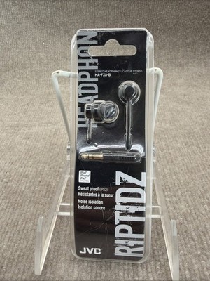 JVC HA-FX8 In-Ear Headphones - Black Brand New Sealed
