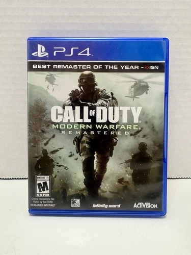 Call of Duty: Modern Warfare Remastered (Sony PlayStation 4 PS4, 2017)