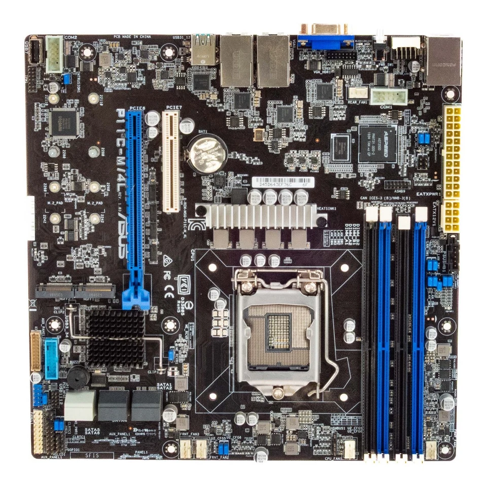 Motherboard ASUS P1 C-m / 4l LGA1151 DDR4 Matx - Image 3 of 3
