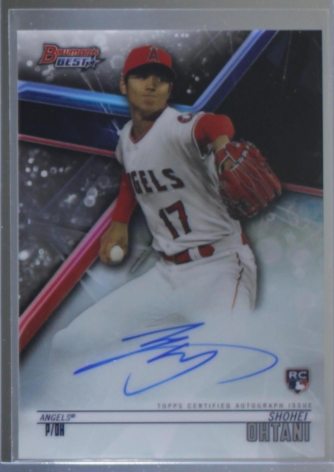 2018 Bowman's Best - Shohei Ohtani #B18-SO - 1 of 1
