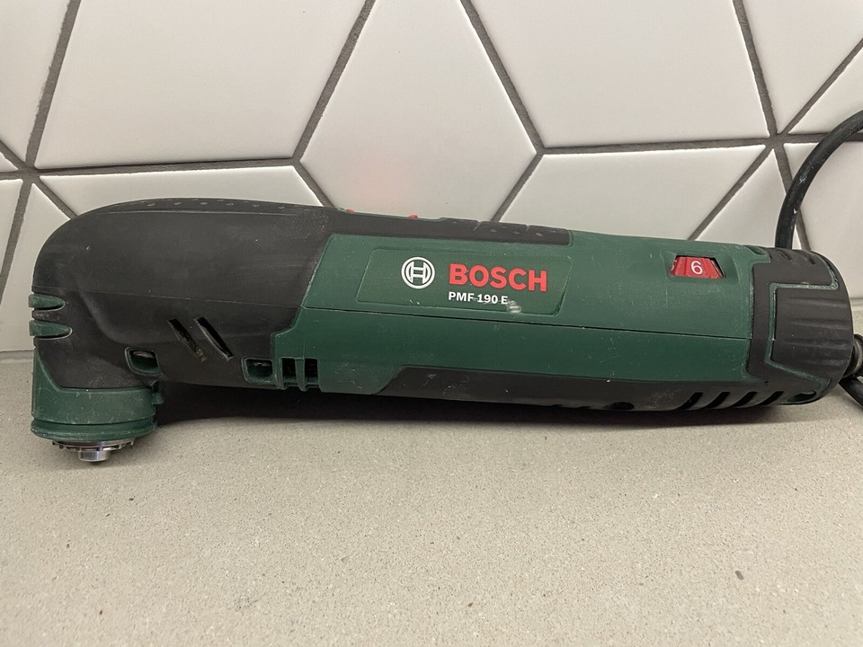 Bosch PMF 190e Multi Tool Oscillating Cutter Saw Sand Blade Set Kit