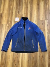 Domino's Pizza Logo DISTRESS Employee Men's Blue Jacket See Measurements READ