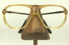 Vintage Charmant 4501 B01 CP Yellow Transparent Pilot Eyeglasses Frames Japan
