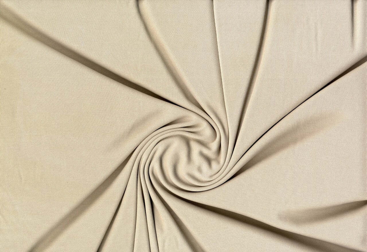Jersey Rib 1*1 Model Suave 175 GSM Brushed Faux Cupro Knit Fabric Soft Rayon