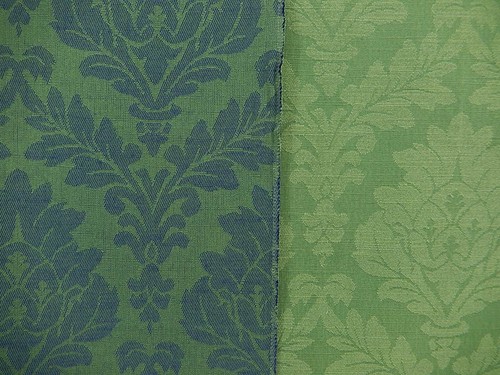 24 Pc. Lot of Various Designer WOVEN DAMASK Fabric Samples-Remnants. See Photos - Picture 15 of 24