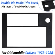 For 78-88 Cutlass Double Din Dash Radio Trim Bezel Mount 7" Double Din Screens