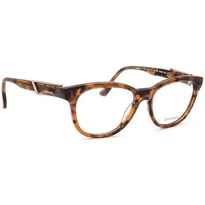 Diesel Eyeglasses DL 5112 Col. 055 Light Havana Brown B-Shape Frame 52[]16 145