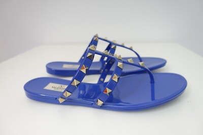 Slippers Black Valentino Rockstud Sandals Valentino Sandals  display picture 3