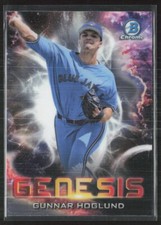 2021 Bowman Draft #GNS-17 Gunnar Hoglund Genesis