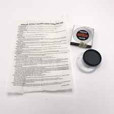 COATED GLASS PRINZ 52MM POLARIZING CAMERA LENS FILTER AND DIRECTIONS