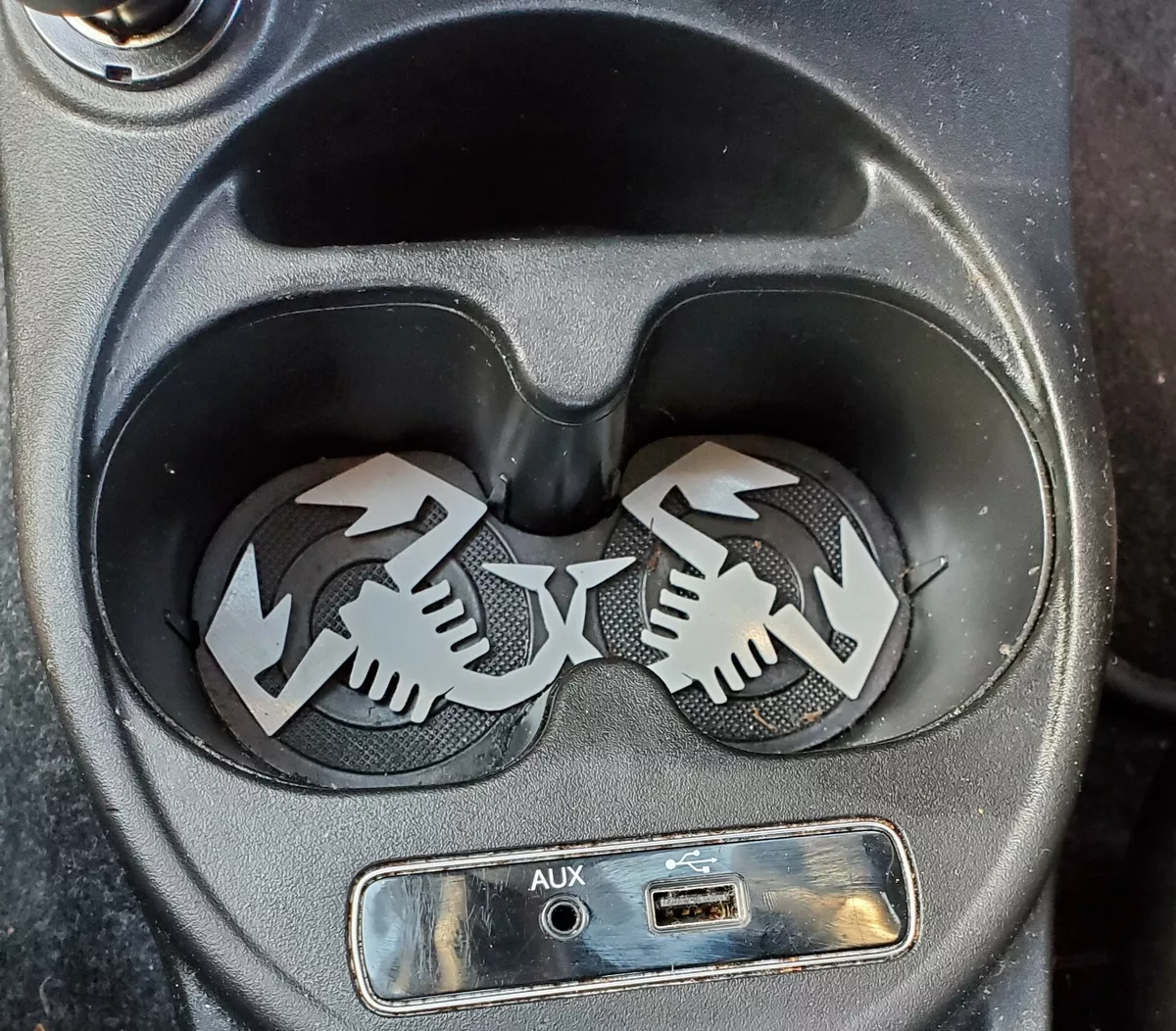 Abarth cheap cup holder