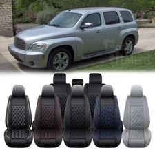 For Chevy HHR 4DR Car 5 Seat Covers Luxury Leather Full Set Front Rear Cushion