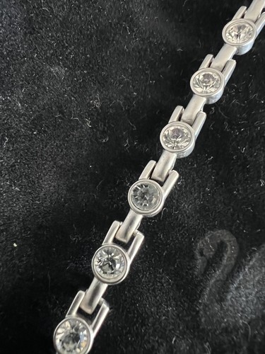 Swarovski Kristall Tennis Armband Rhodiniert