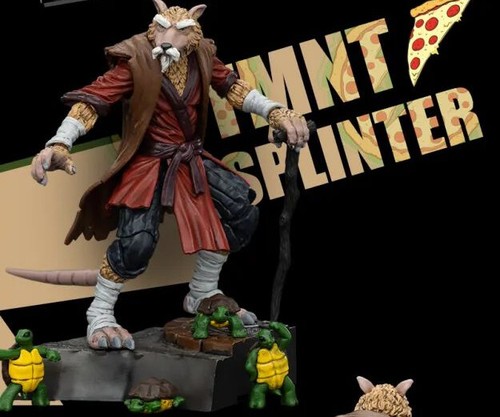 JOYTOY 1/18 TMNT SPLINTER APRIL ONEIL New instock - Picture 5 of 27