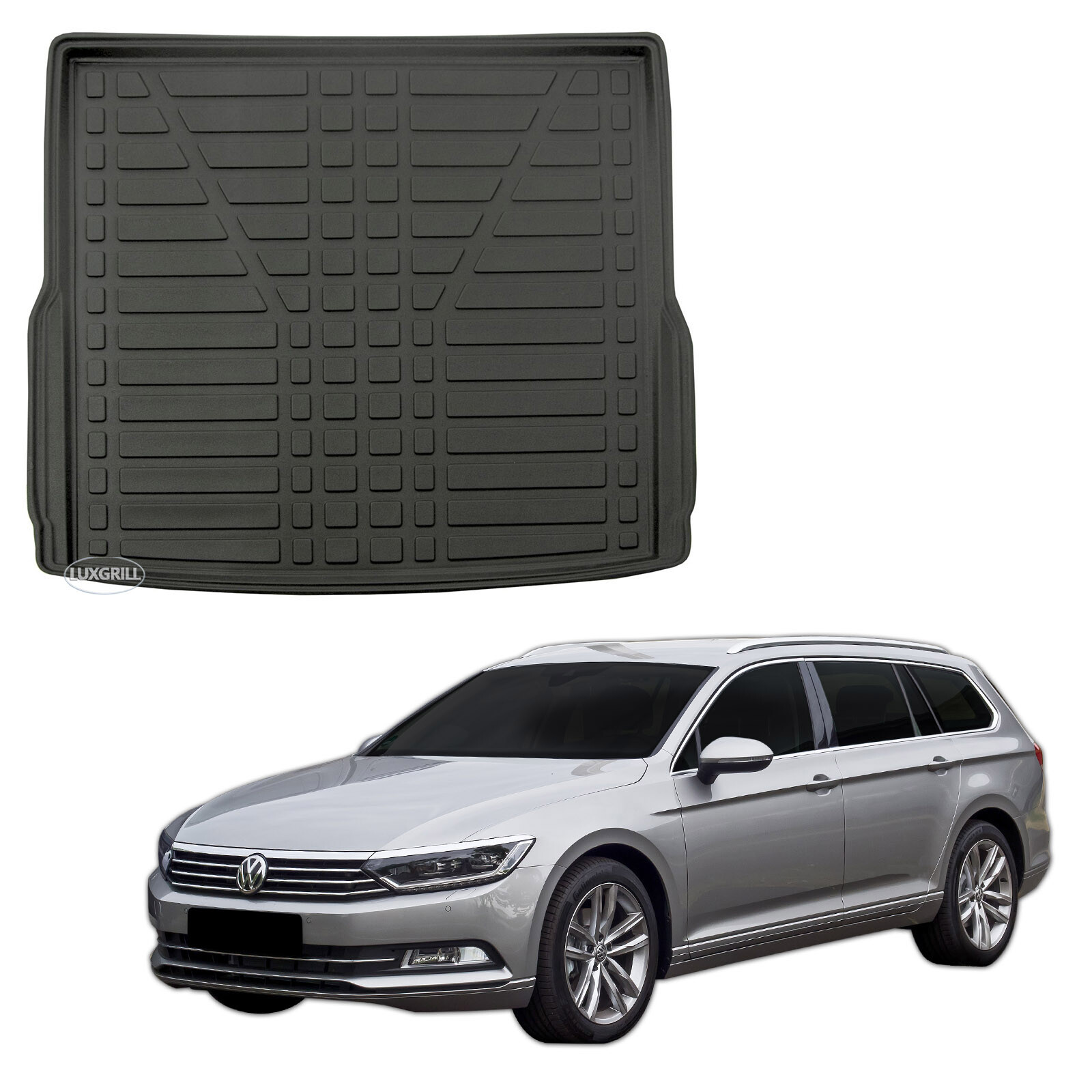 Tapis de coffre VW Passat B8 Break étanche contre la boue et les griffes de chien